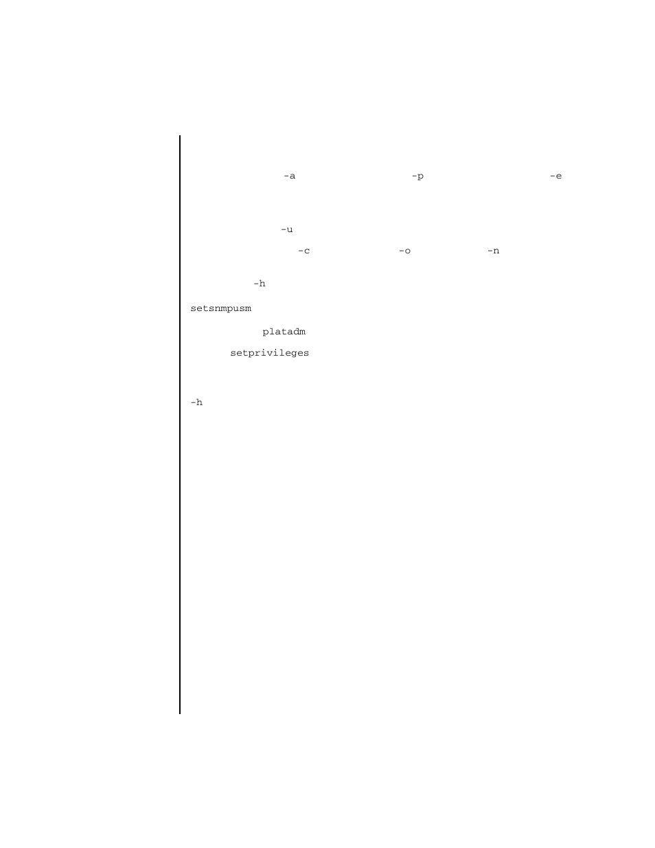 Setsnmpusm | FUJITSU SPARC ENTERPRISE M4000 User Manual | Page 241 / 444