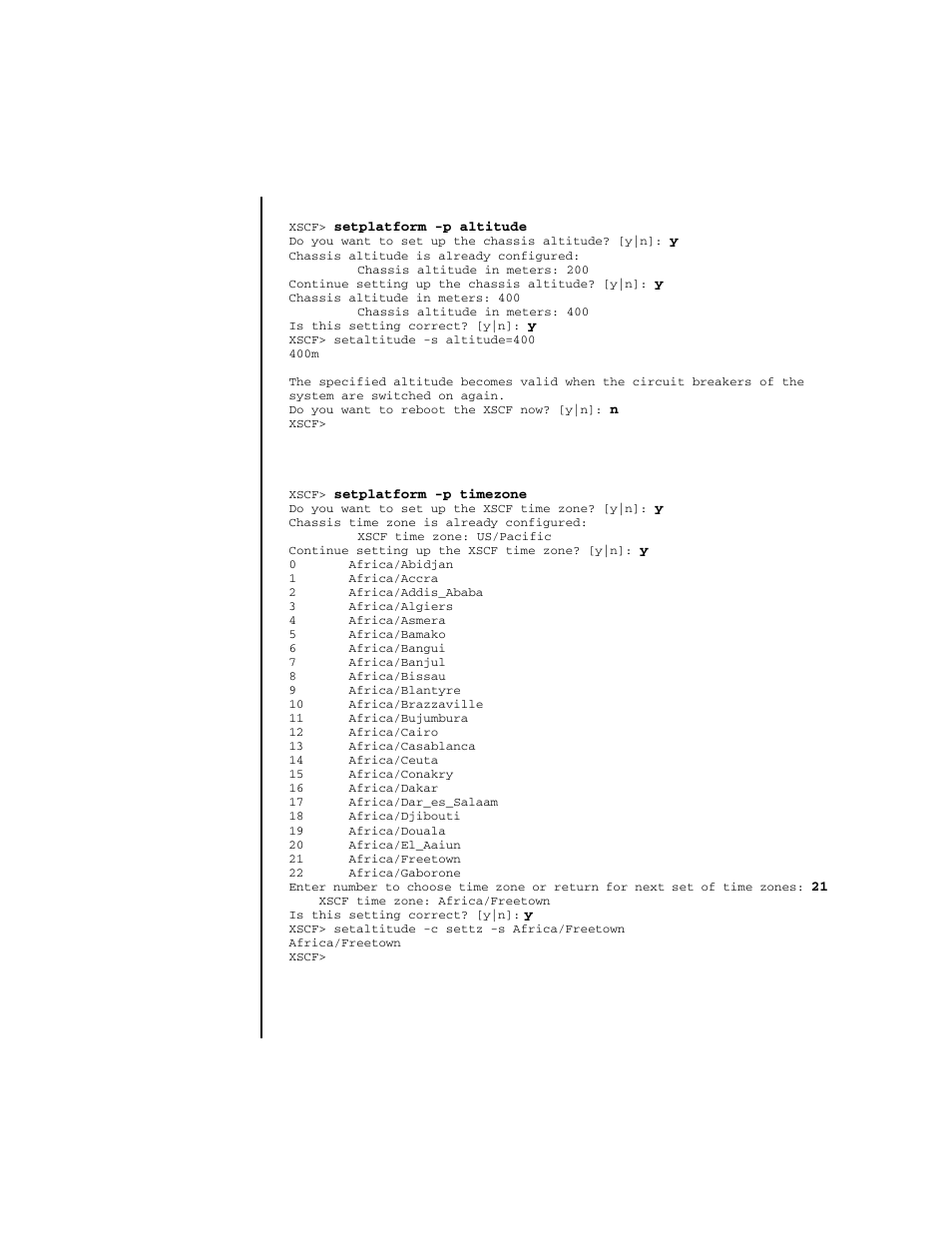 FUJITSU SPARC ENTERPRISE M4000 User Manual | Page 267 / 444