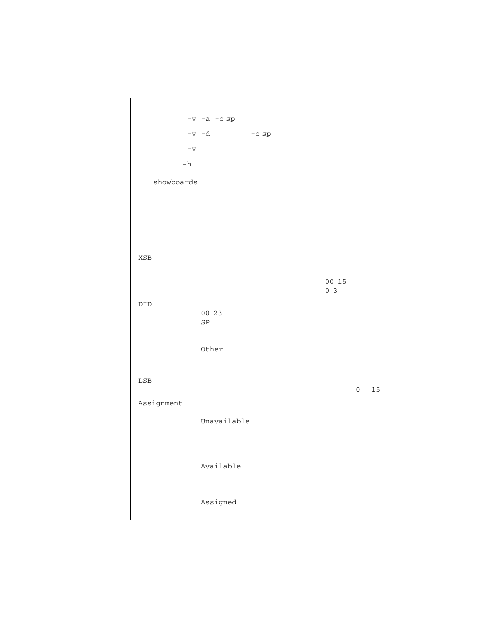 Showboards | FUJITSU SPARC ENTERPRISE M4000 User Manual | Page 281 / 444