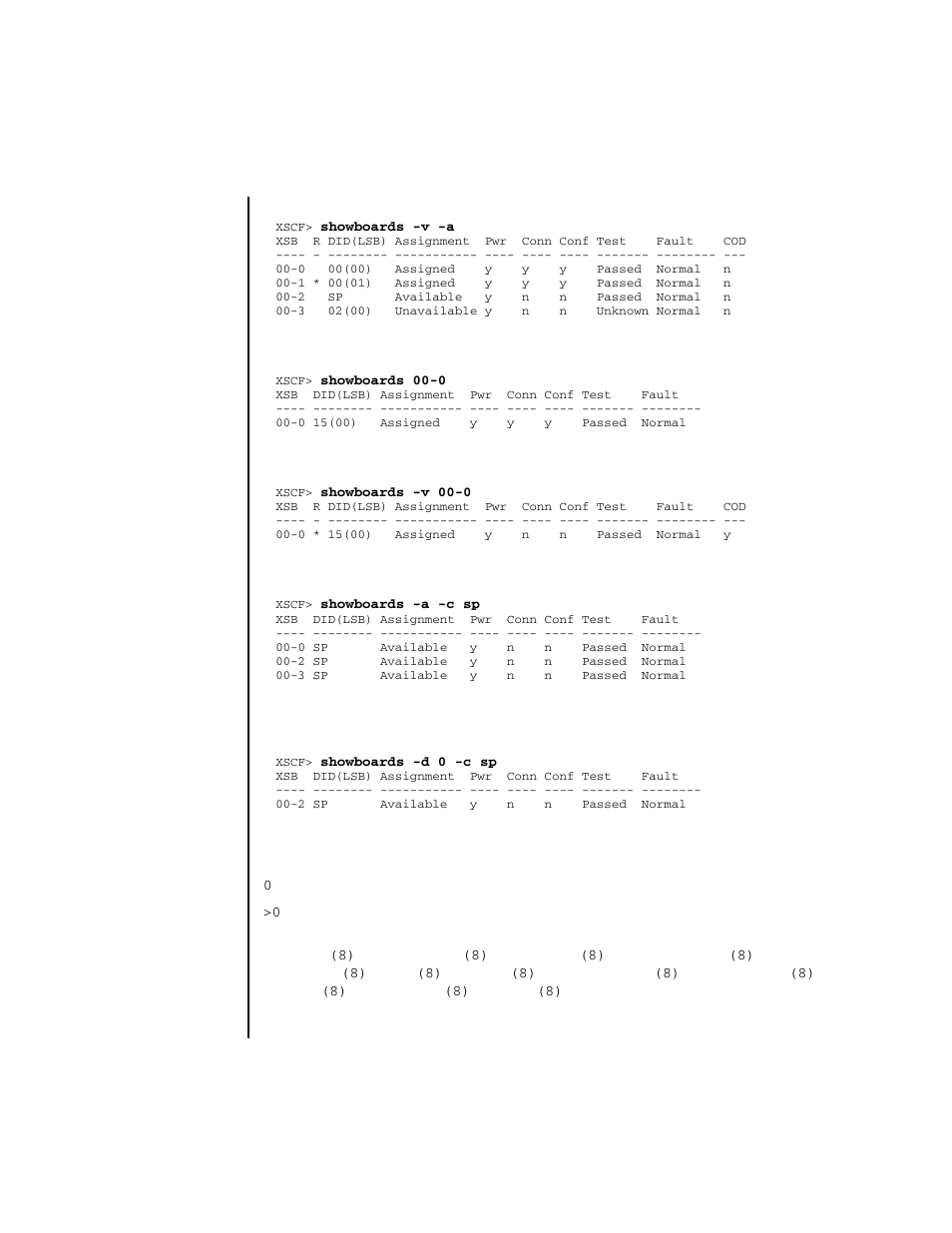 FUJITSU SPARC ENTERPRISE M4000 User Manual | Page 284 / 444
