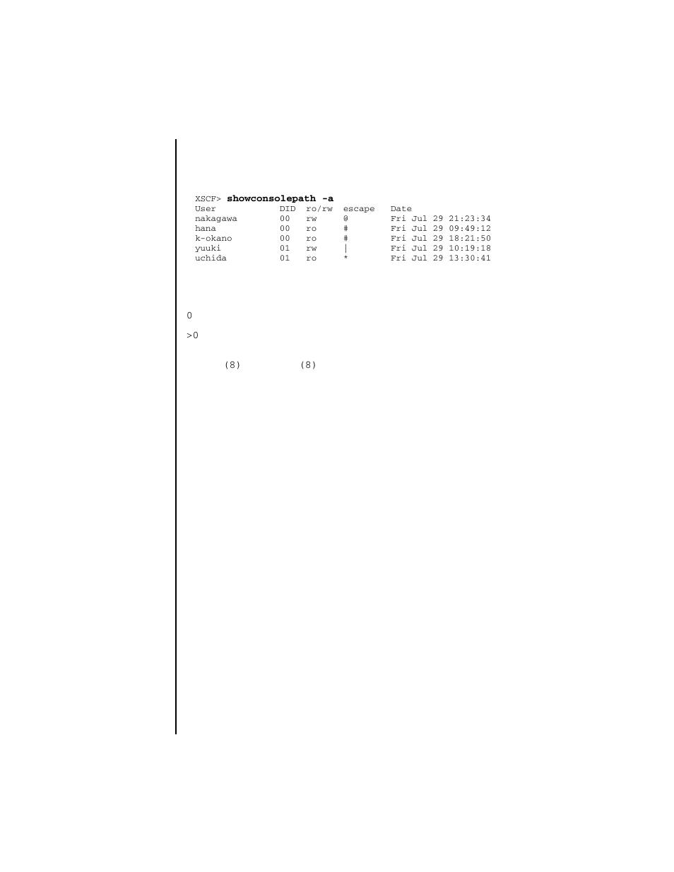 FUJITSU SPARC ENTERPRISE M4000 User Manual | Page 296 / 444