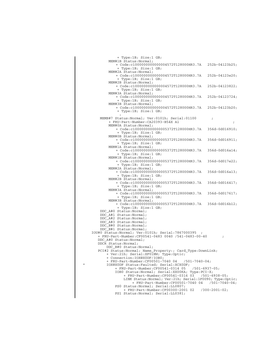 FUJITSU SPARC ENTERPRISE M4000 User Manual | Page 331 / 444