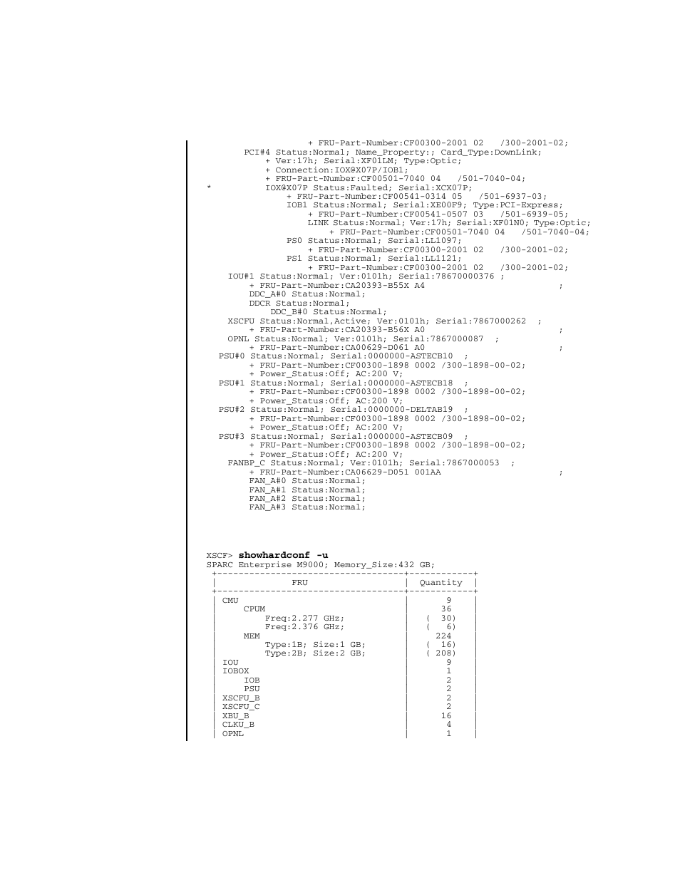 FUJITSU SPARC ENTERPRISE M4000 User Manual | Page 333 / 444