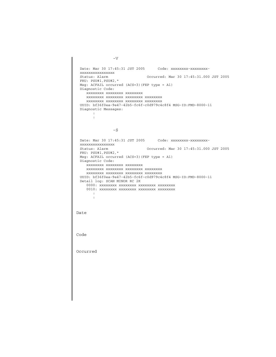 FUJITSU SPARC ENTERPRISE M4000 User Manual | Page 350 / 444