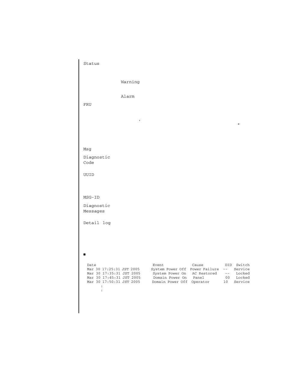 FUJITSU SPARC ENTERPRISE M4000 User Manual | Page 351 / 444