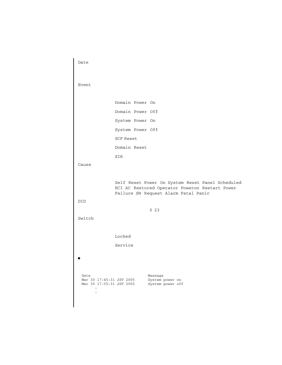 FUJITSU SPARC ENTERPRISE M4000 User Manual | Page 352 / 444