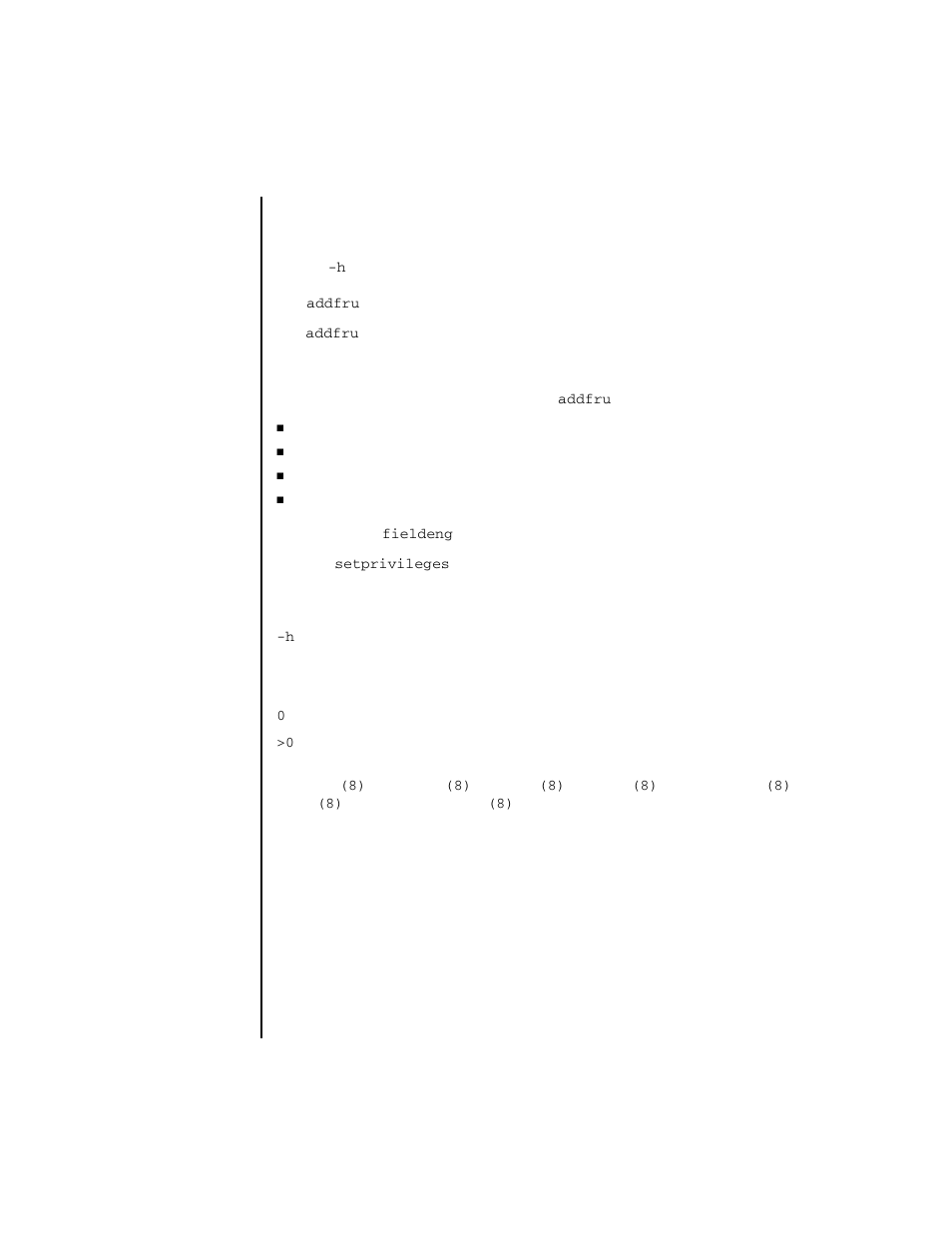 Addfru | FUJITSU SPARC ENTERPRISE M4000 User Manual | Page 37 / 444