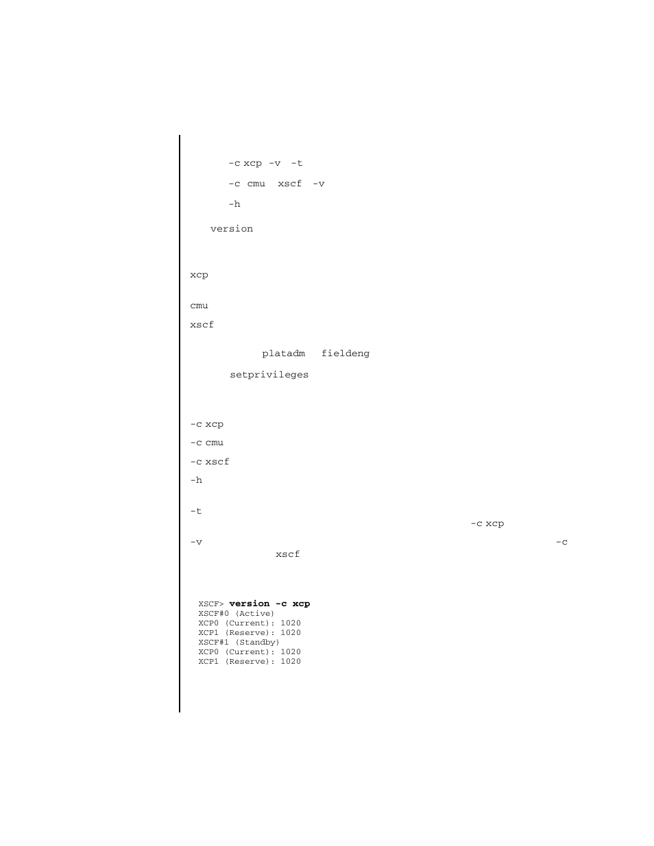 Version | FUJITSU SPARC ENTERPRISE M4000 User Manual | Page 429 / 444