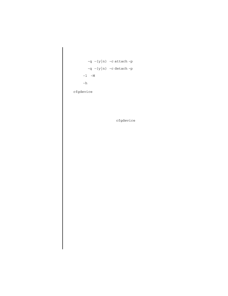 Cfgdevice | FUJITSU SPARC ENTERPRISE M4000 User Manual | Page 45 / 444