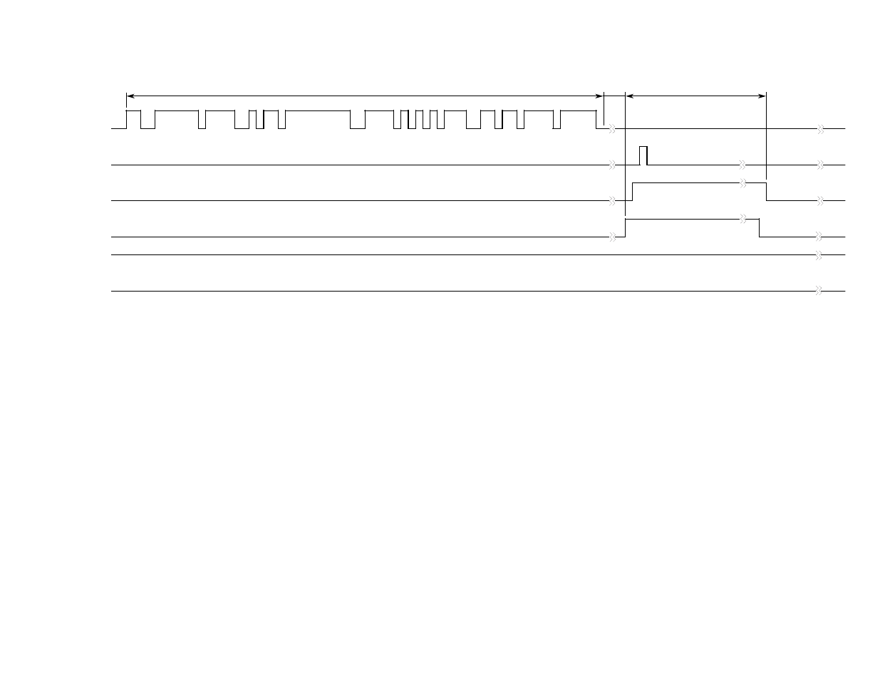 Control command sequence, Figure 6.6 control command sequence (1/4), Less than 500 ms t | FUJITSU 50FH5037E-02 User Manual | Page 119 / 142