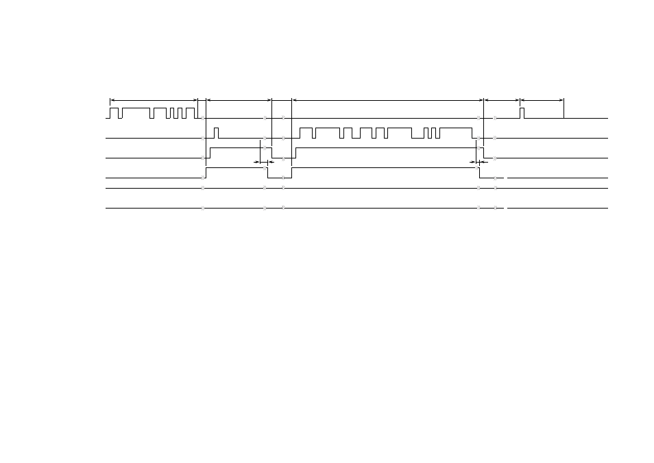 Read command sequence, Figure 6.8 read command sequence, Less than 500 ms t | FUJITSU 50FH5037E-02 User Manual | Page 124 / 142
