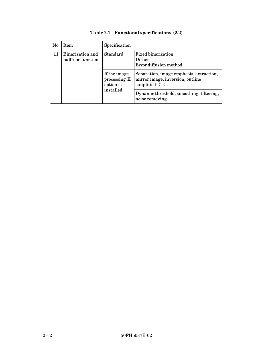 FUJITSU 50FH5037E-02 User Manual | Page 18 / 142