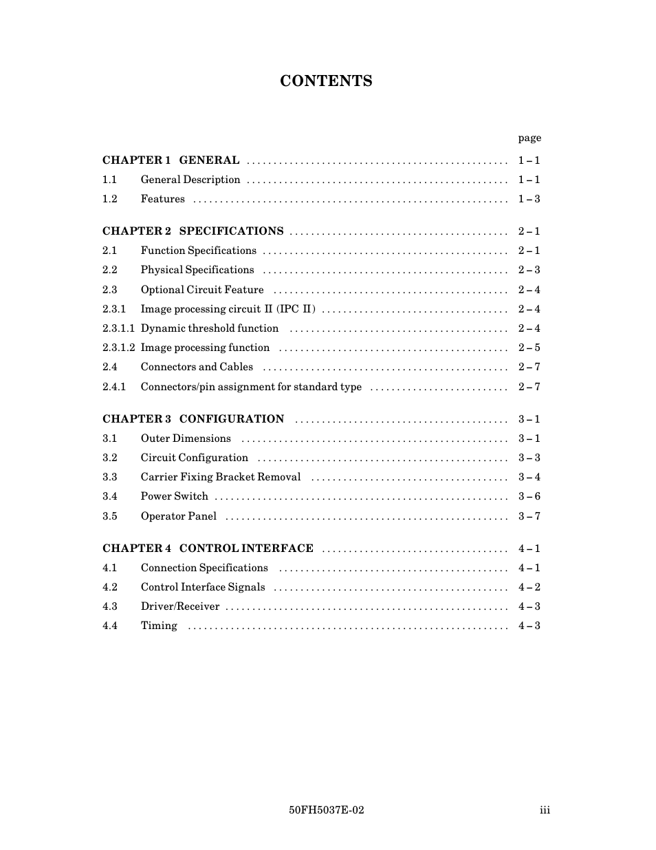 FUJITSU 50FH5037E-02 User Manual | Page 5 / 142