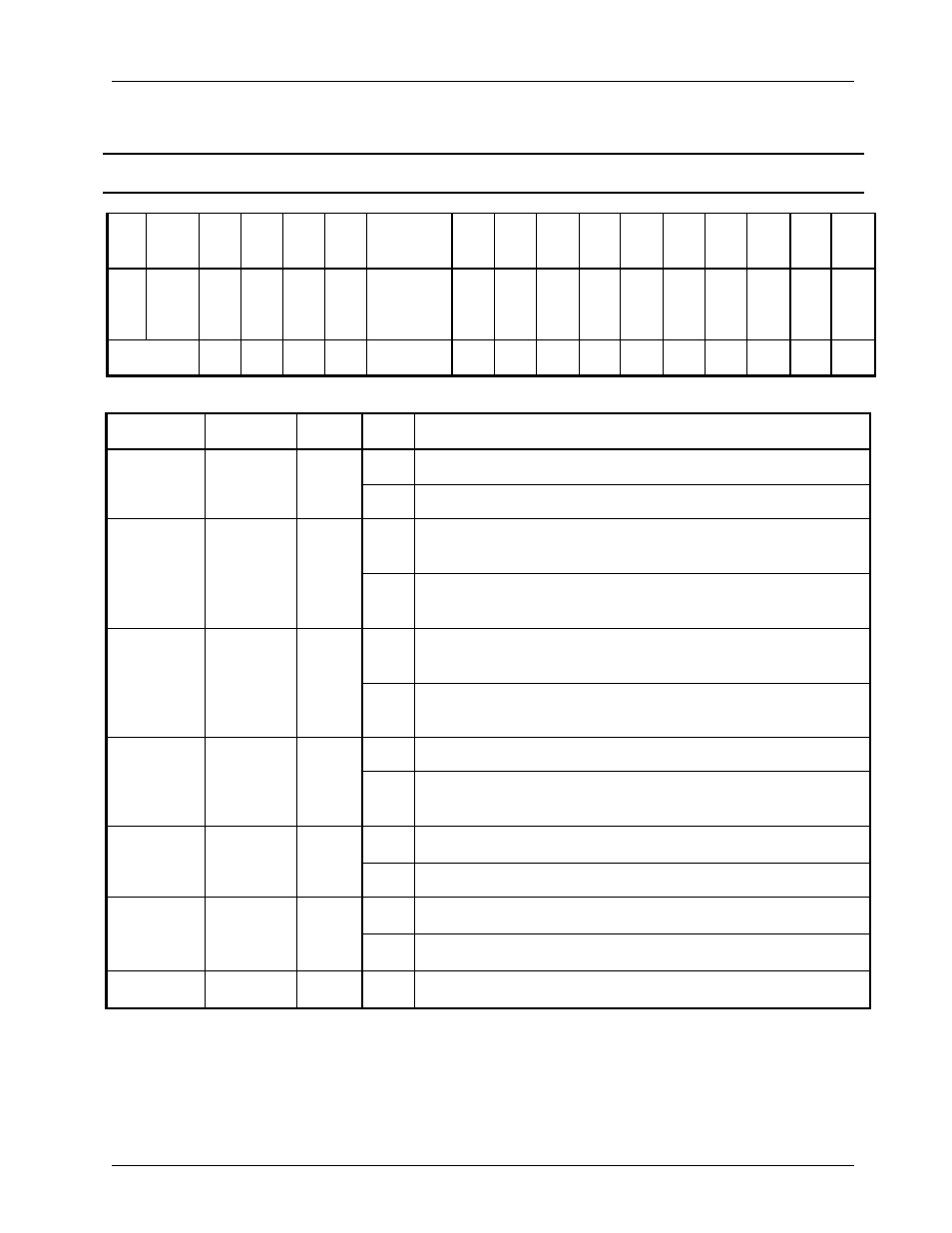 Flag & status register | FUJITSU MB86617A User Manual | Page 34 / 139