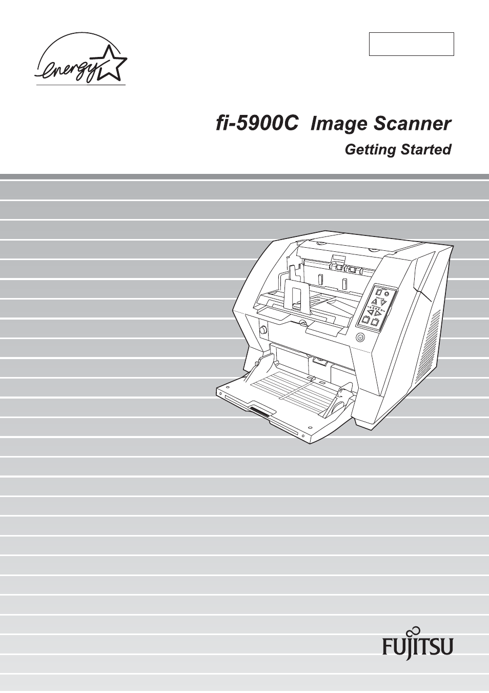 FUJITSU fi-5900C User Manual | 30 pages