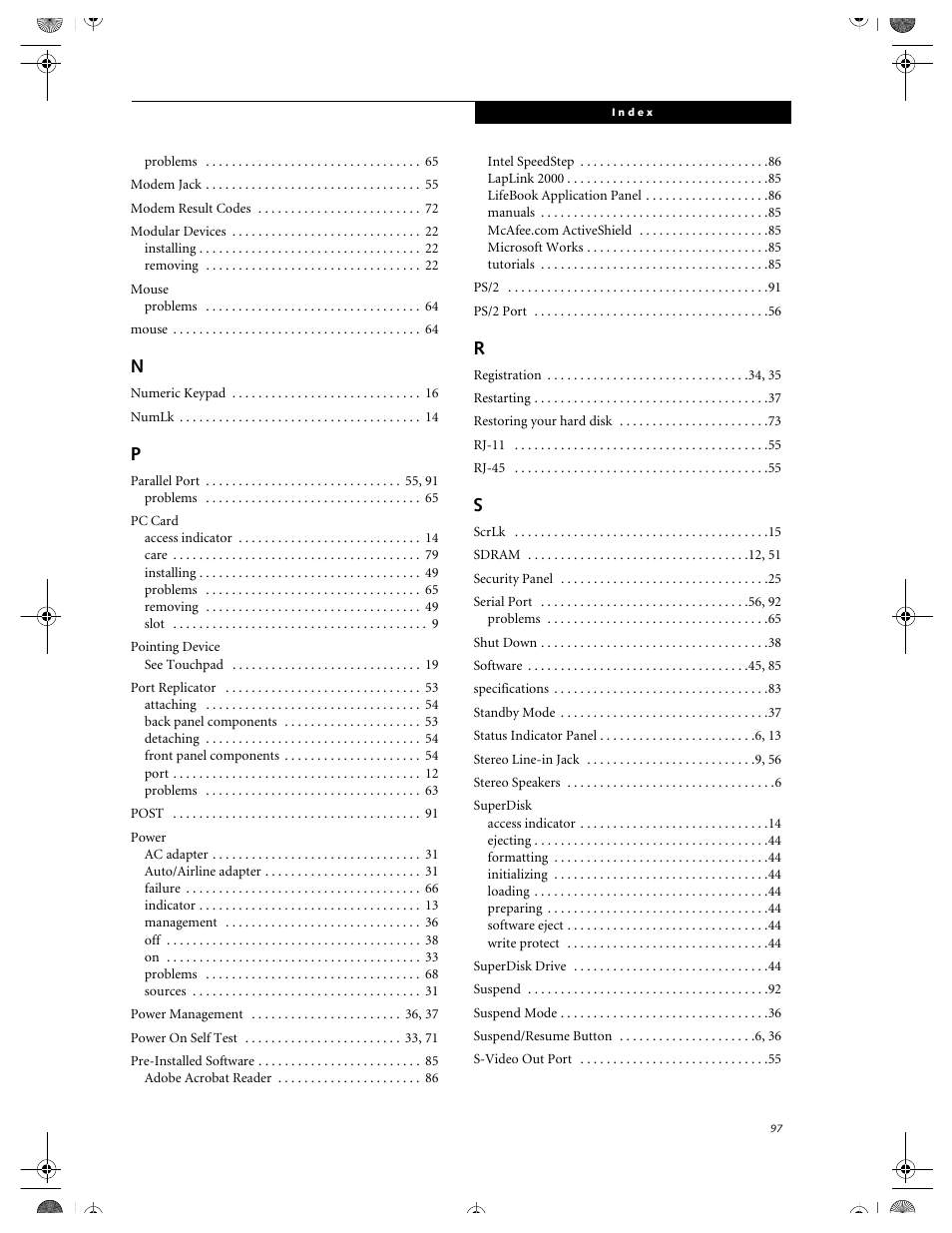 FUJITSU DVD Player User Manual | Page 107 / 108