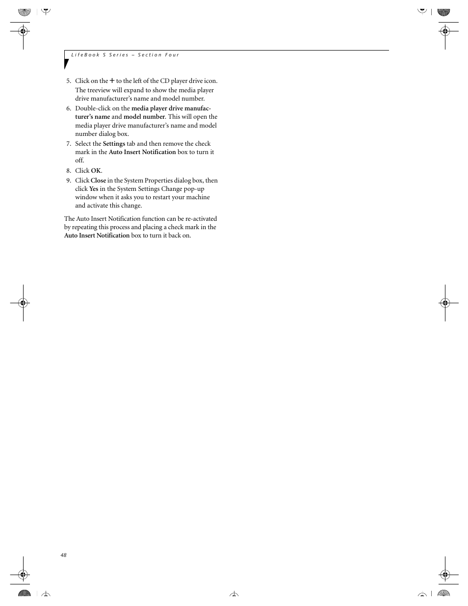 FUJITSU DVD Player User Manual | Page 58 / 108