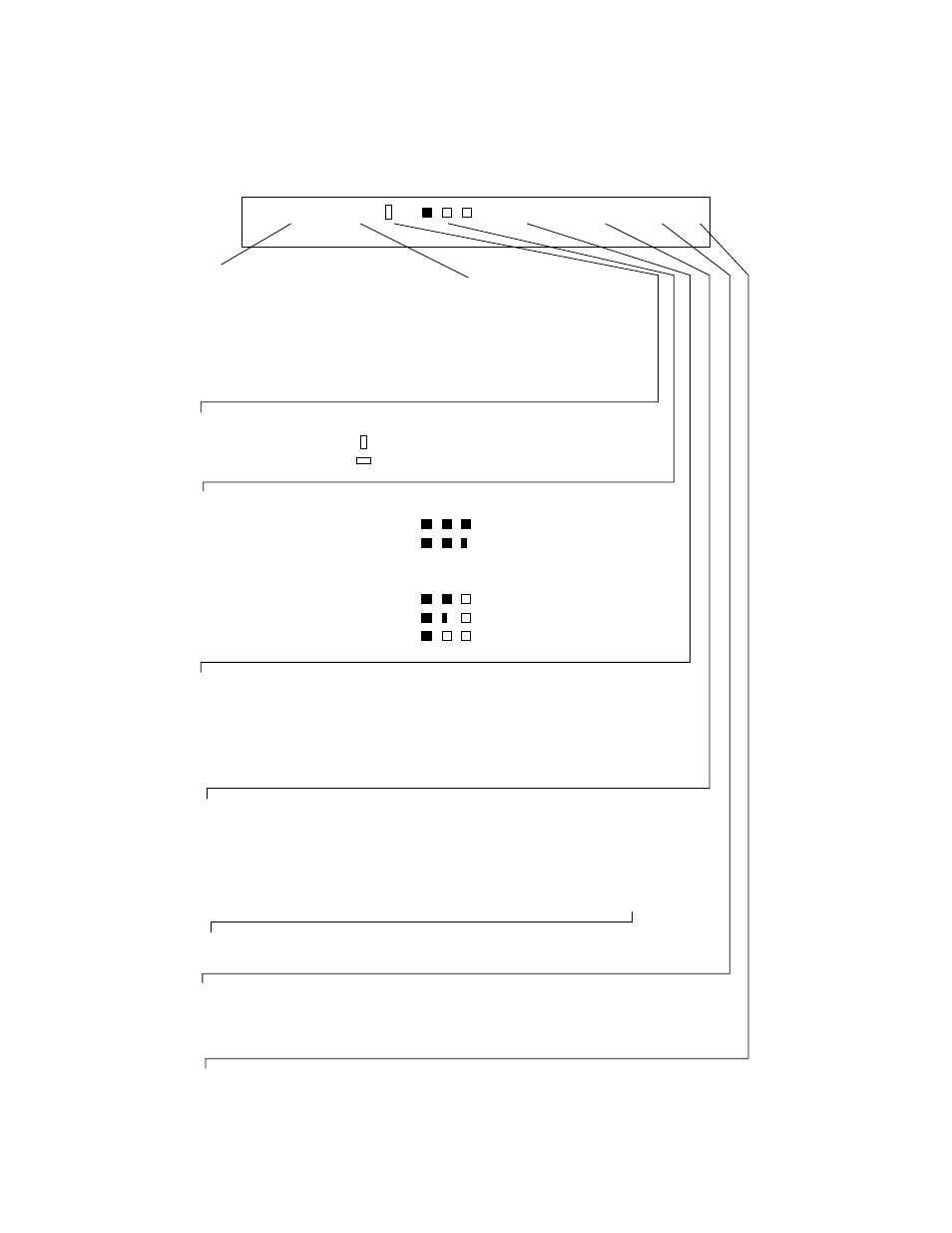 Liquid crystal display screen -6, Af d a 0 0 4 > . l 4 | FUJITSU M3096EX/GX User Manual | Page 15 / 53