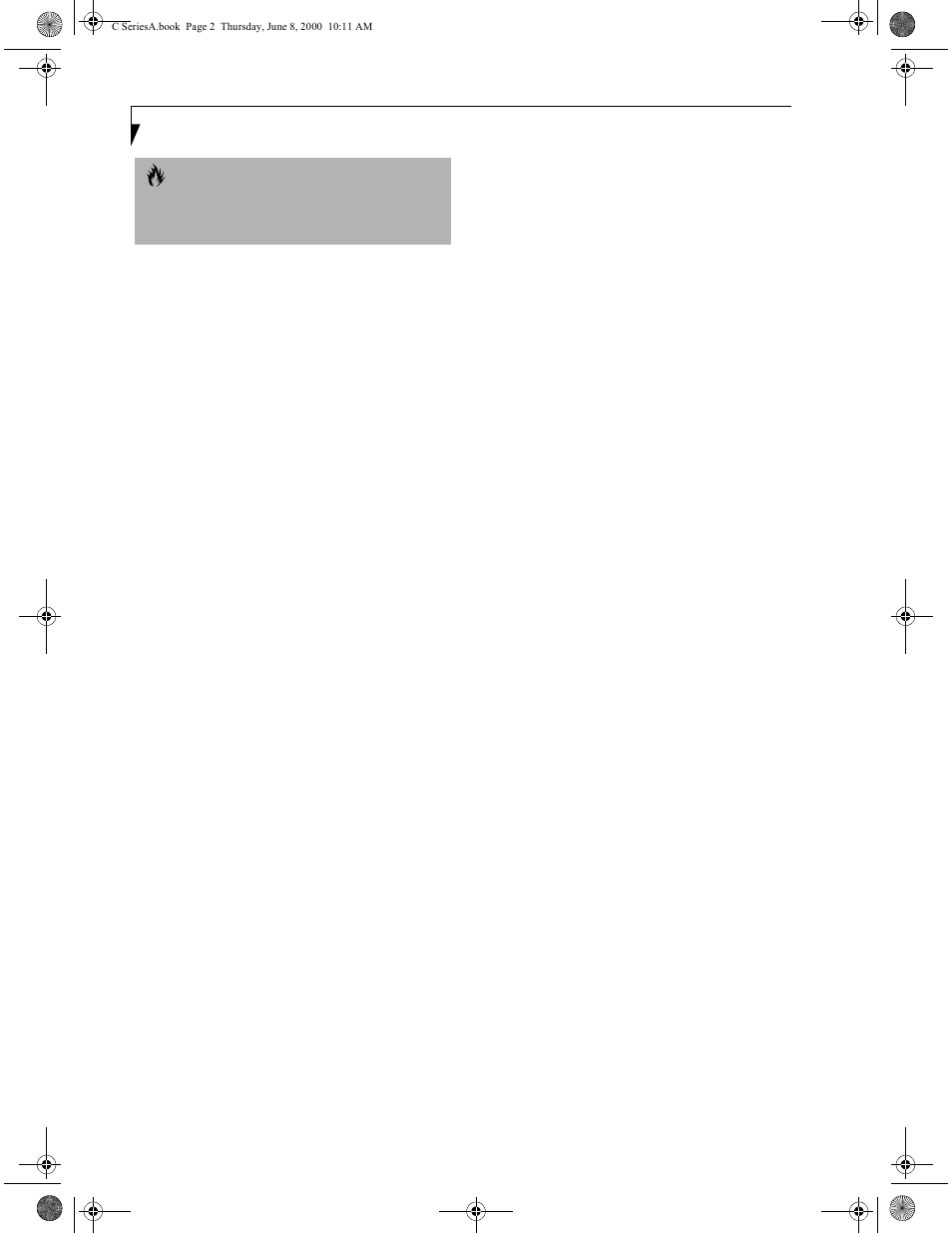 Fcc notices, Notice to users of the us telephone network | FUJITSU LIFEBOOK C6577 User Manual | Page 2 / 102