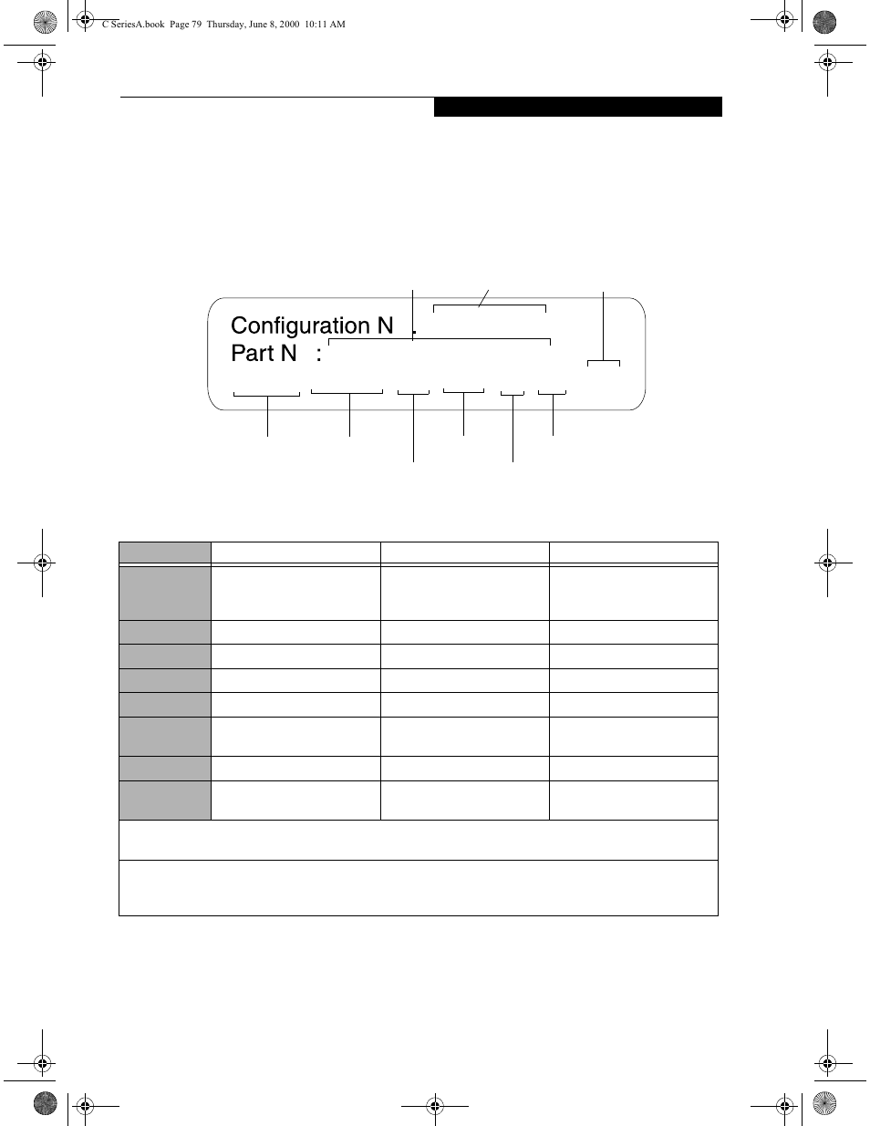 Specifications, Configuration label | FUJITSU LIFEBOOK C6577 User Manual | Page 89 / 102