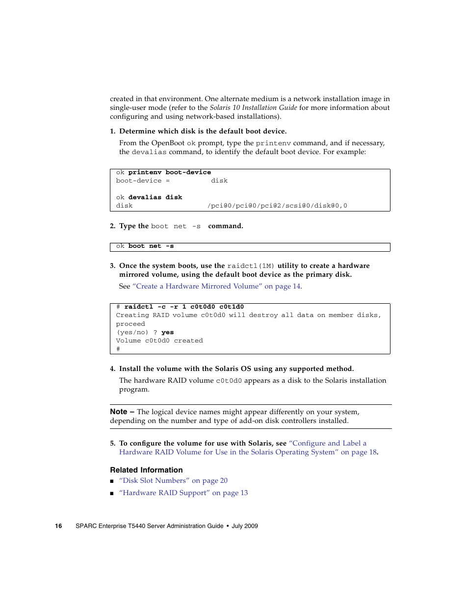 Related information | FUJITSU Sparc Enterprise Server T5440 User Manual | Page 32 / 72