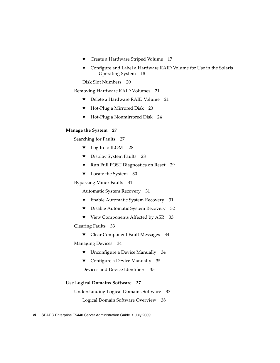 FUJITSU Sparc Enterprise Server T5440 User Manual | Page 8 / 72