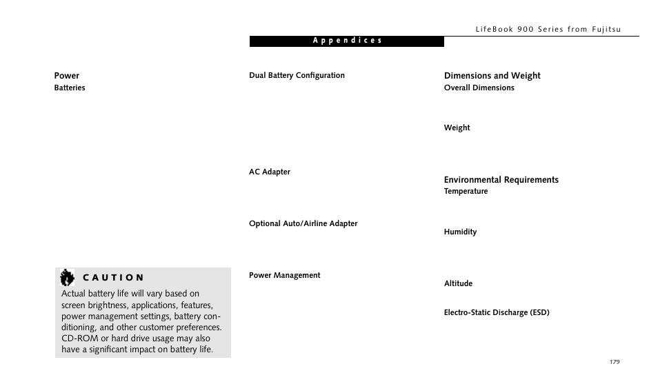 FUJITSU LIFEBOOK 990TX2 User Manual | Page 188 / 209
