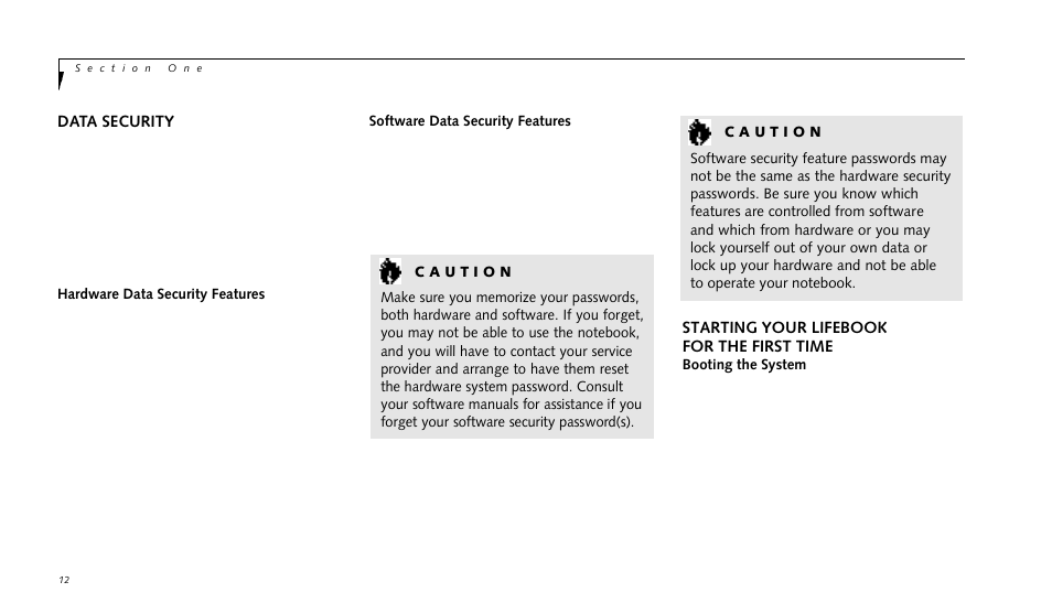 FUJITSU LIFEBOOK 990TX2 User Manual | Page 23 / 209