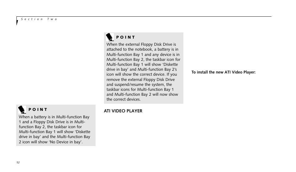 FUJITSU LIFEBOOK 990TX2 User Manual | Page 62 / 209