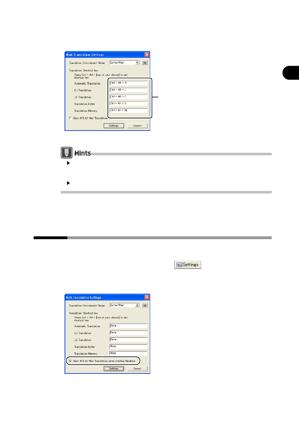 4 automatically starting mail translation, Automatically starting mail translation | FUJITSU Atlas V14 BIWD-0991-01ENK(00) User Manual | Page 120 / 302