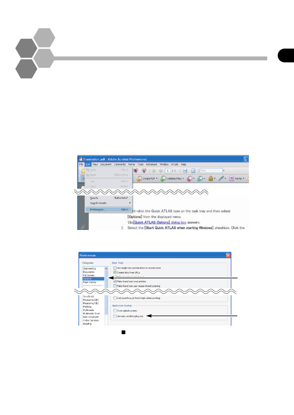 Translating in acrobat [application translation | FUJITSU Atlas V14 BIWD-0991-01ENK(00) User Manual | Page 26 / 302