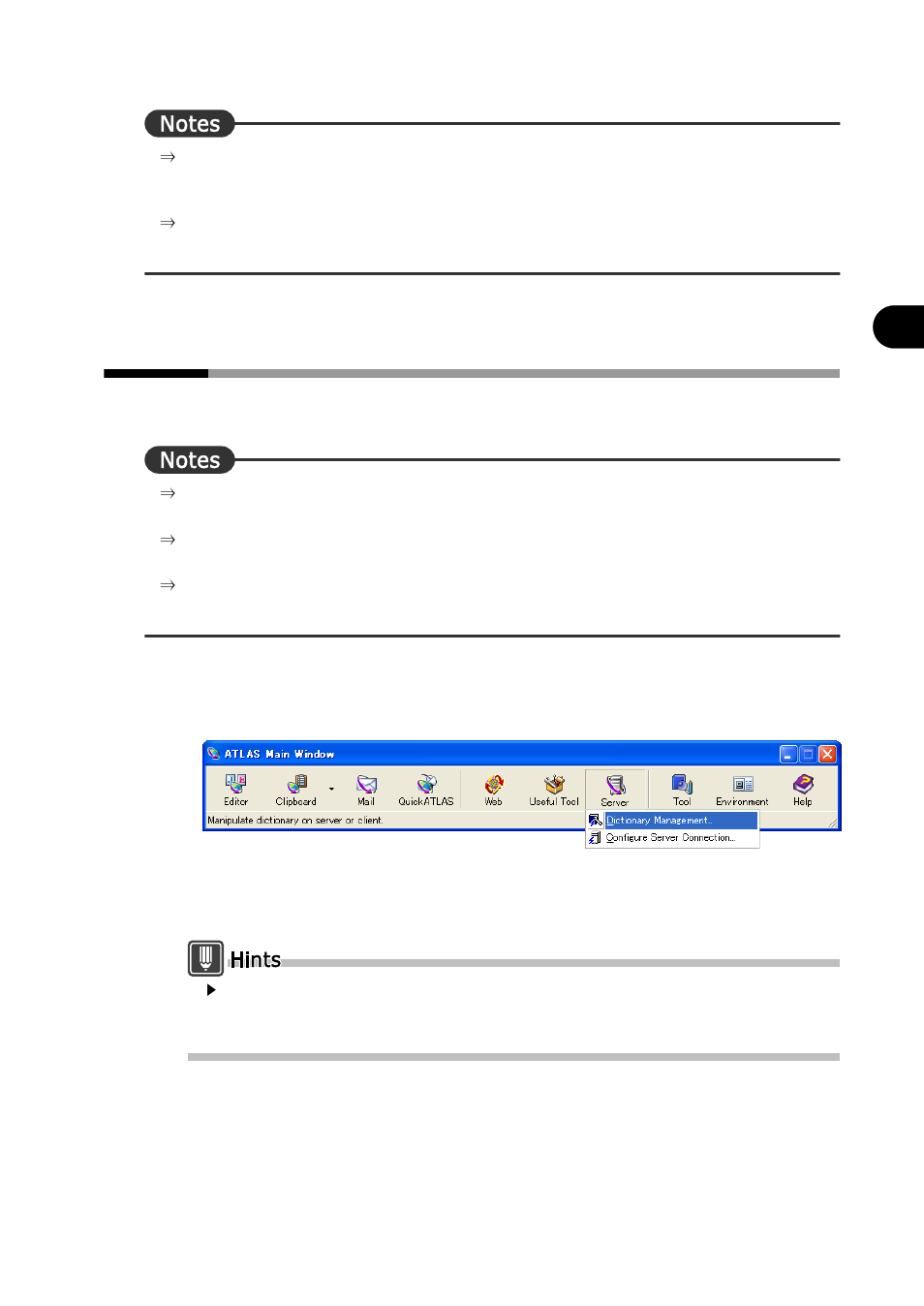 E.4 downloading dictionaries from the server, Downloading dictionaries from the server | FUJITSU Atlas V14 BIWD-0991-01ENK(00) User Manual | Page 290 / 302