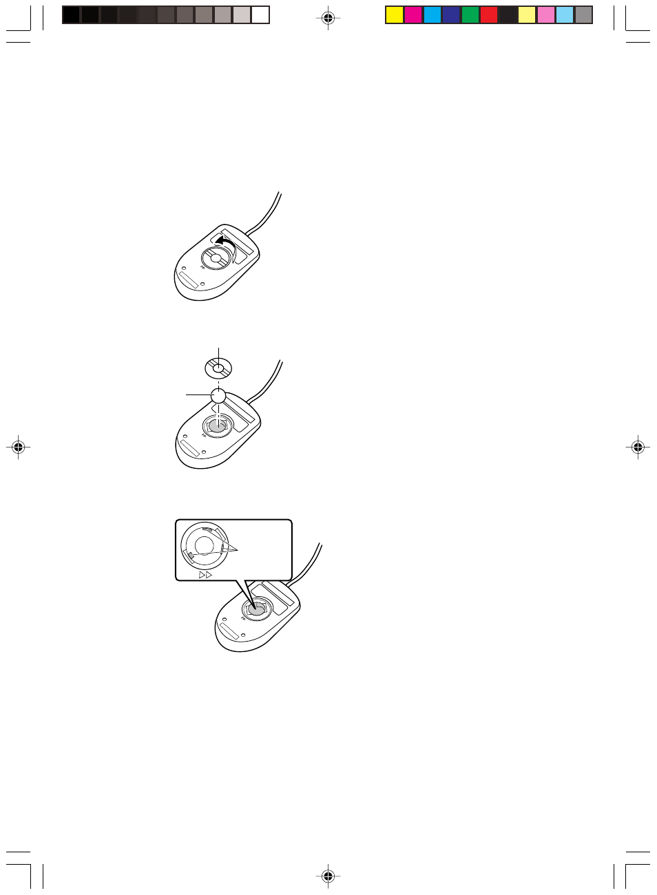 Maintenance of the mouse | FUJITSU 8000 SERIES User Manual | Page 73 / 88