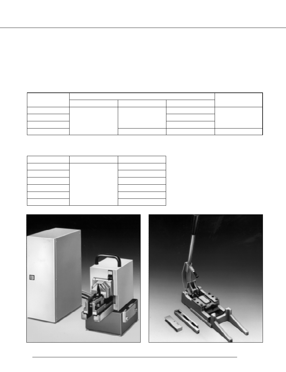 240 series (general-purpose type), Cable assembly tools, Cable aligner | Insulation displacement connection (idc) tool | FUJITSU FOR BOARD-TO-CABLE CONNECTION 240 User Manual | Page 10 / 12