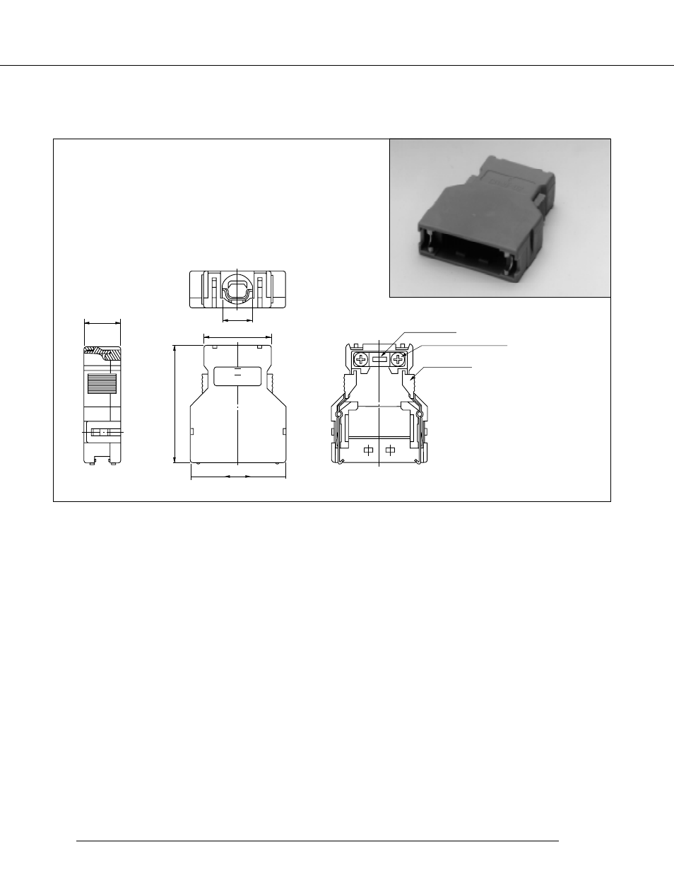 240 series (general-purpose type), Plastic cover ■ dimensions, Part numbers | FUJITSU FOR BOARD-TO-CABLE CONNECTION 240 User Manual | Page 9 / 12