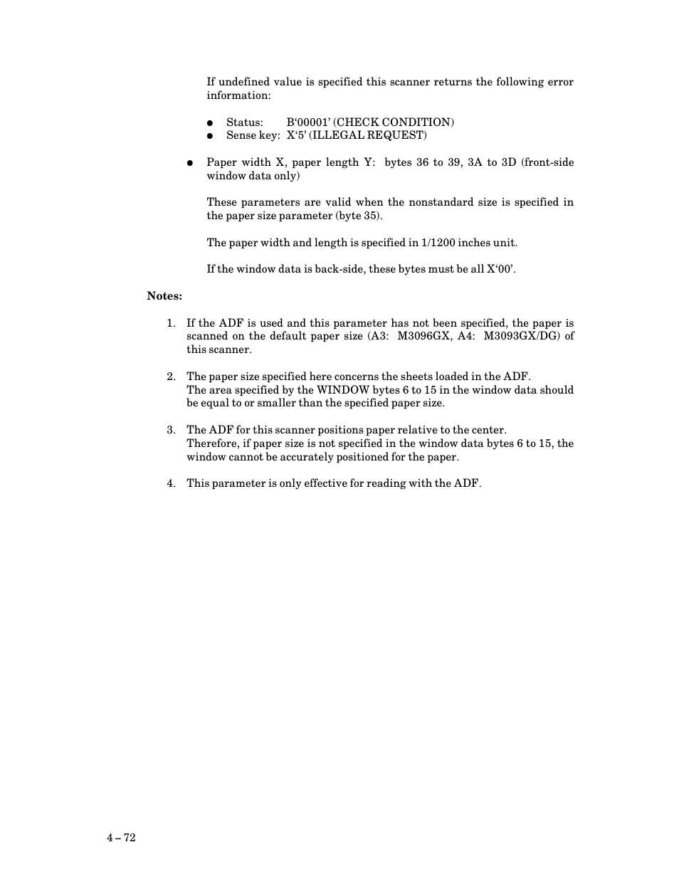 FUJITSU M3093DG User Manual | Page 104 / 208