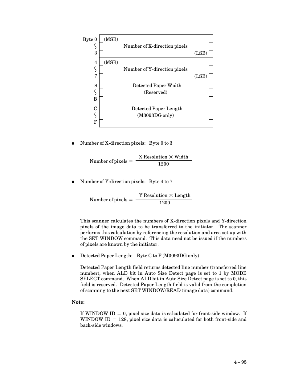 FUJITSU M3093DG User Manual | Page 127 / 208