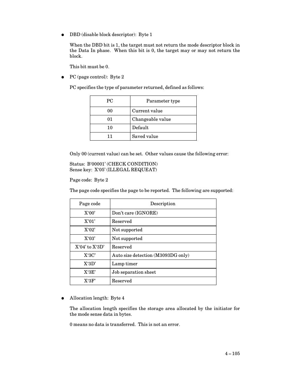 FUJITSU M3093DG User Manual | Page 137 / 208