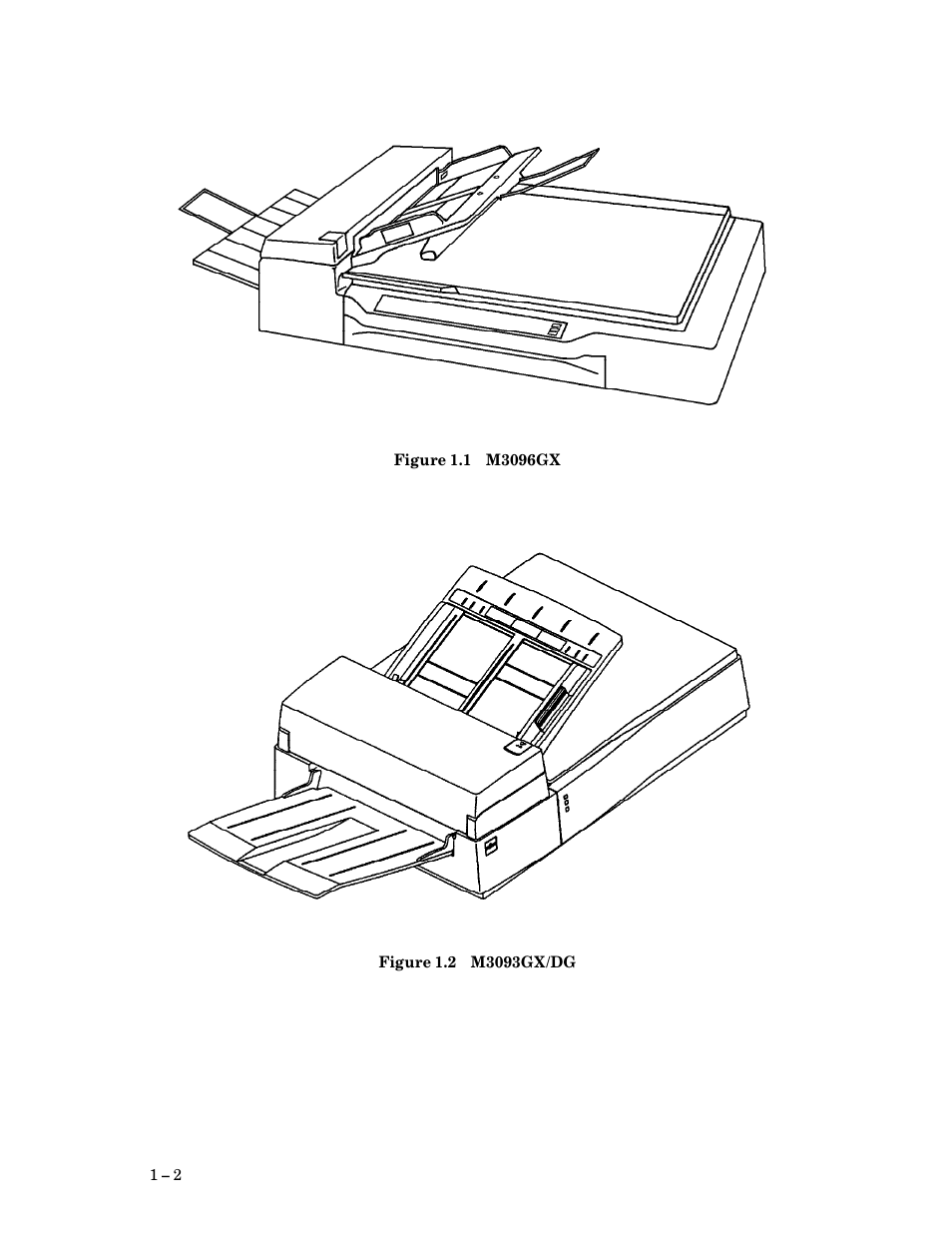 M3096gx $ 2, M3093gx/dg $ 2 | FUJITSU M3093DG User Manual | Page 14 / 208