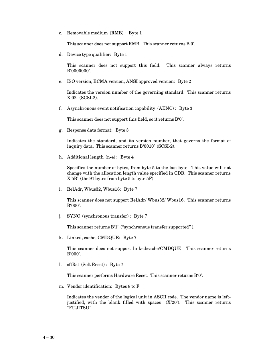 FUJITSU M3093DG User Manual | Page 62 / 208