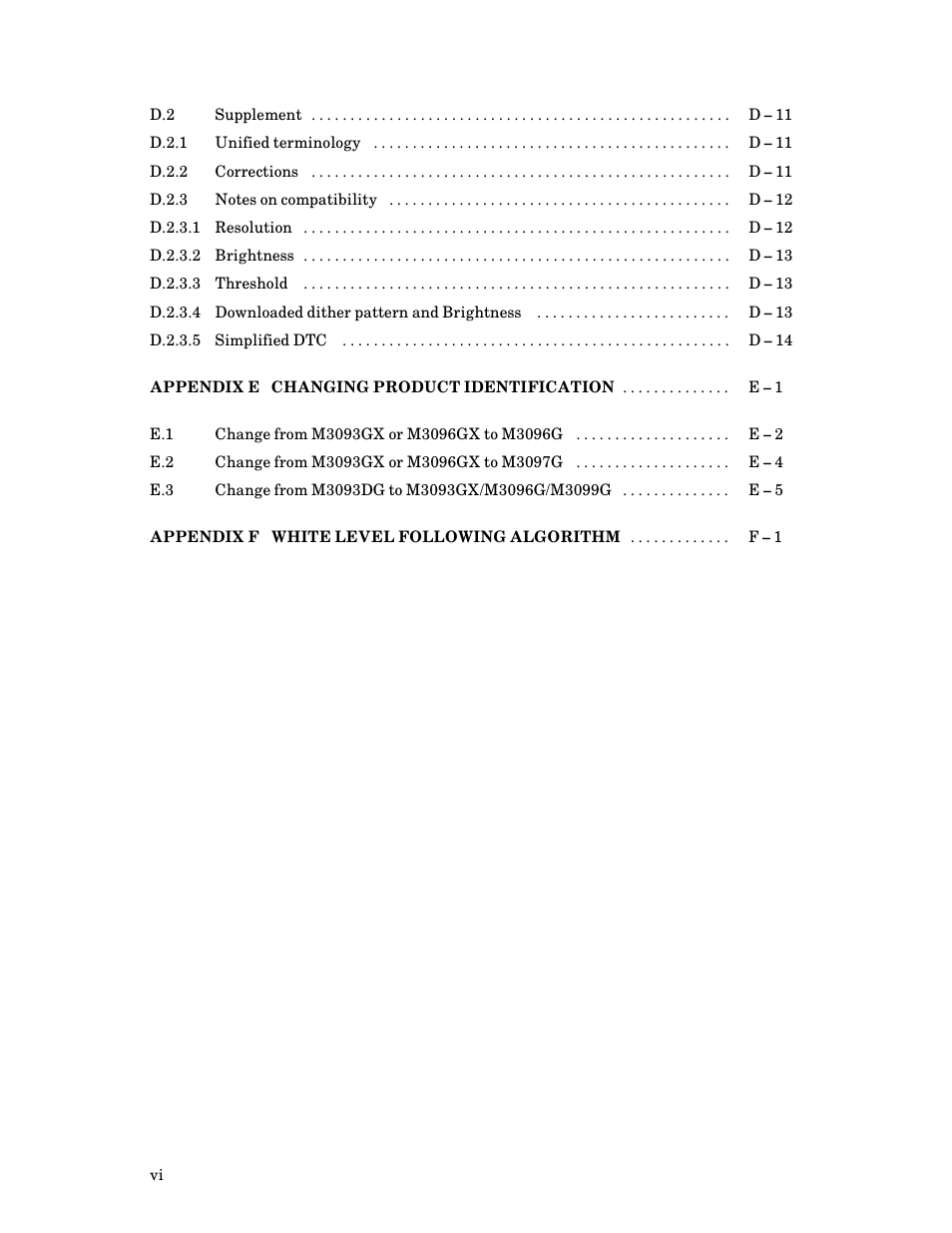 FUJITSU M3093DG User Manual | Page 8 / 208