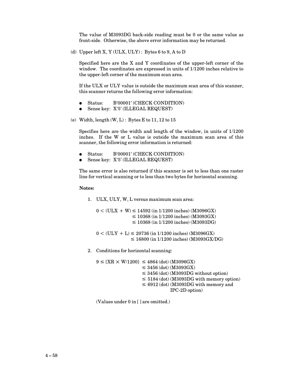 FUJITSU M3093DG User Manual | Page 90 / 208