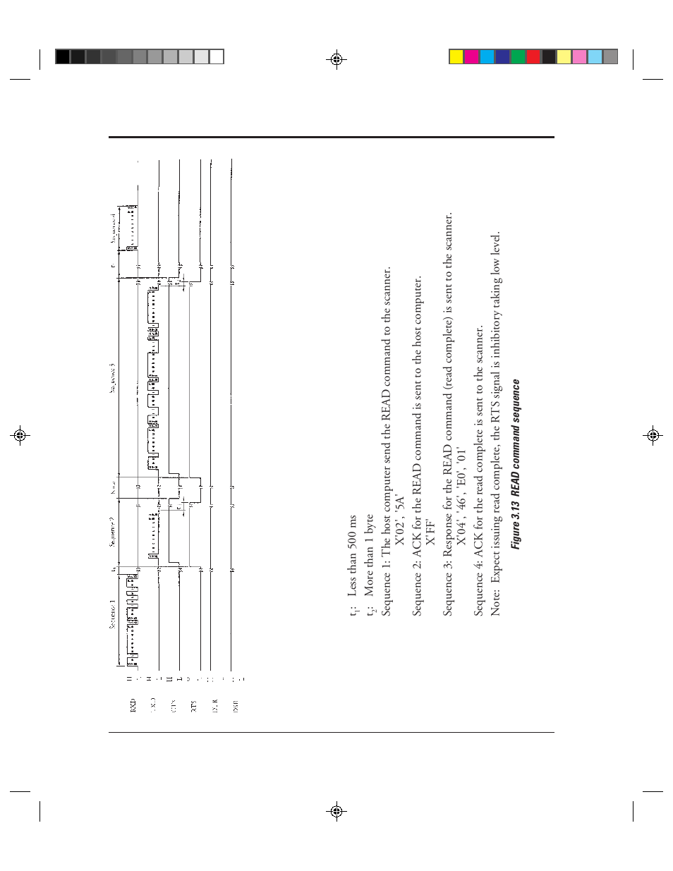 13 read command sequence -100 | FUJITSU M3099EX/EH User Manual | Page 128 / 228