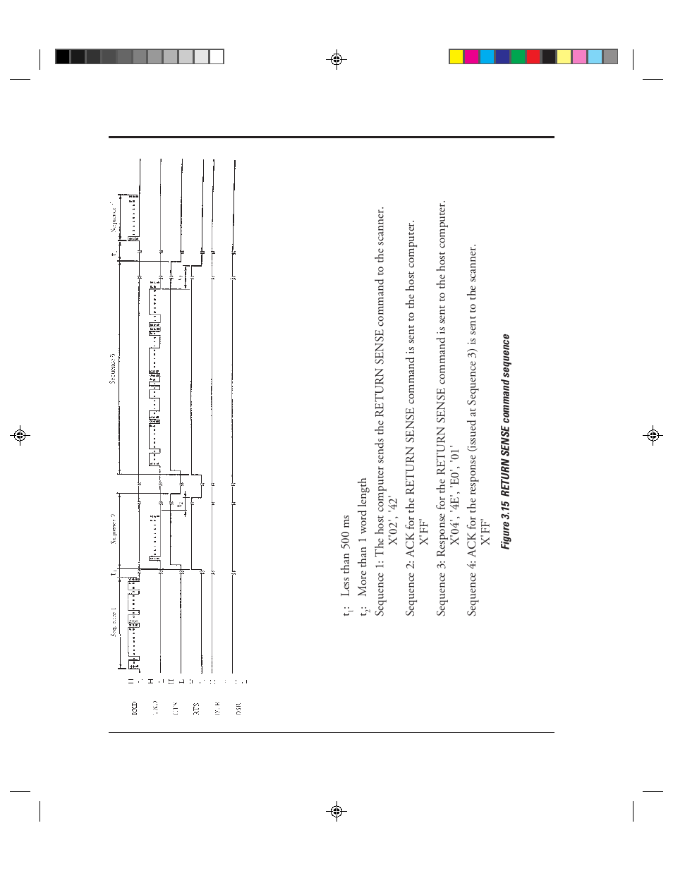 15 return sense command sequence -102 | FUJITSU M3099EX/EH User Manual | Page 130 / 228