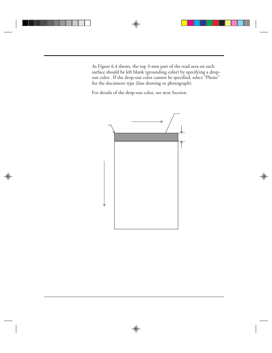 Grounding color area, Grounding color area -6, 4 grounding color area -6 | FUJITSU M3099EX/EH User Manual | Page 182 / 228