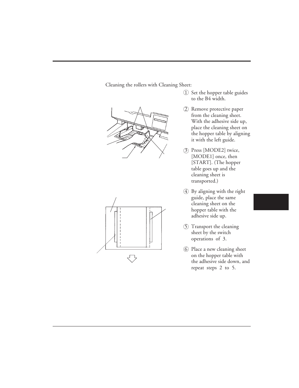 Cleaning the rollers, Cleaning the rollers -5 | FUJITSU M3099EX/EH User Manual | Page 191 / 228