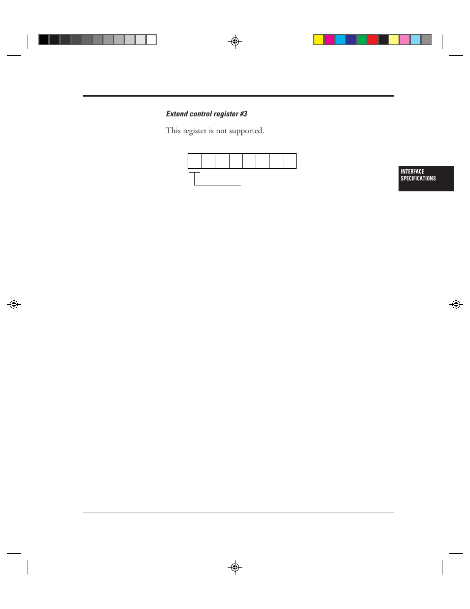 This register is not supported | FUJITSU M3099EX/EH User Manual | Page 53 / 228
