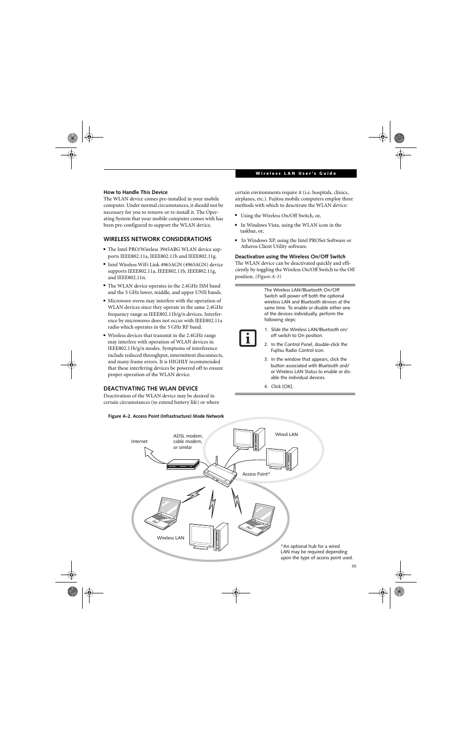 FUJITSU LifeBook Tablet PC T4220 User Manual | Page 105 / 136