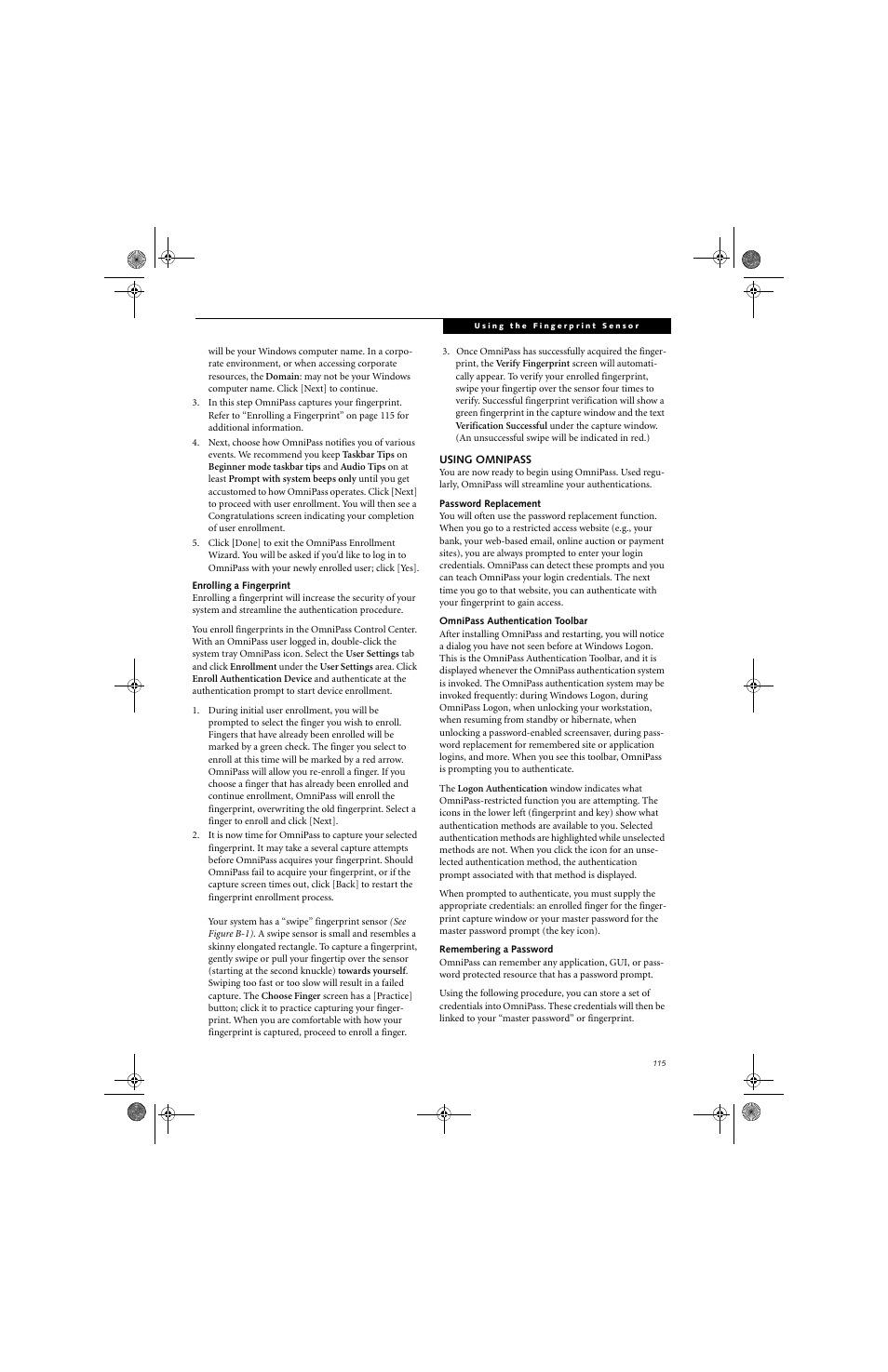 FUJITSU LifeBook Tablet PC T4220 User Manual | Page 123 / 136