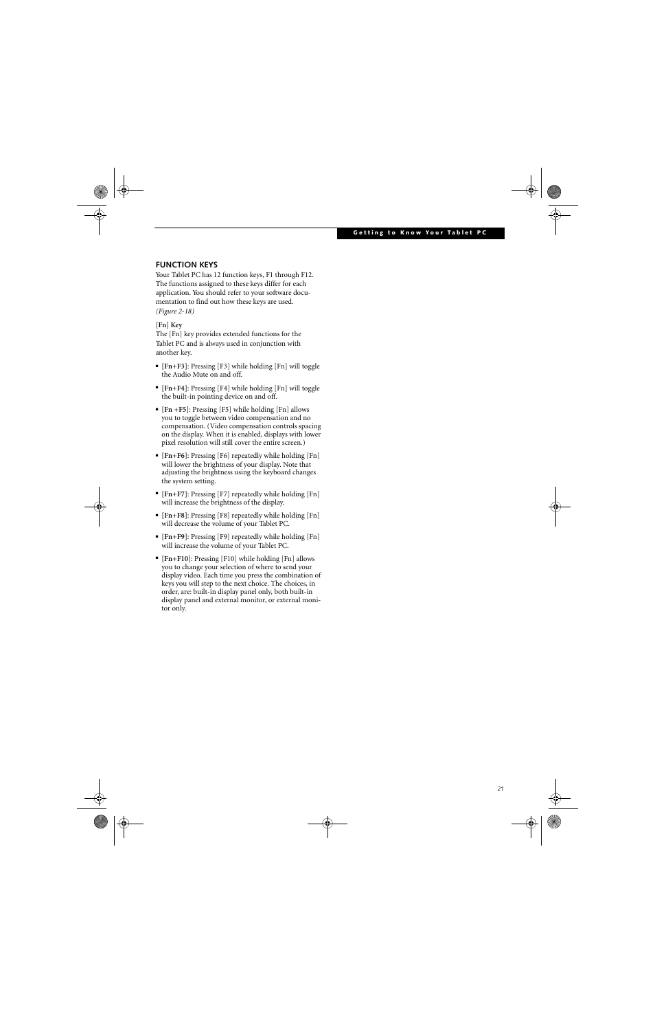 FUJITSU LifeBook Tablet PC T4220 User Manual | Page 30 / 136